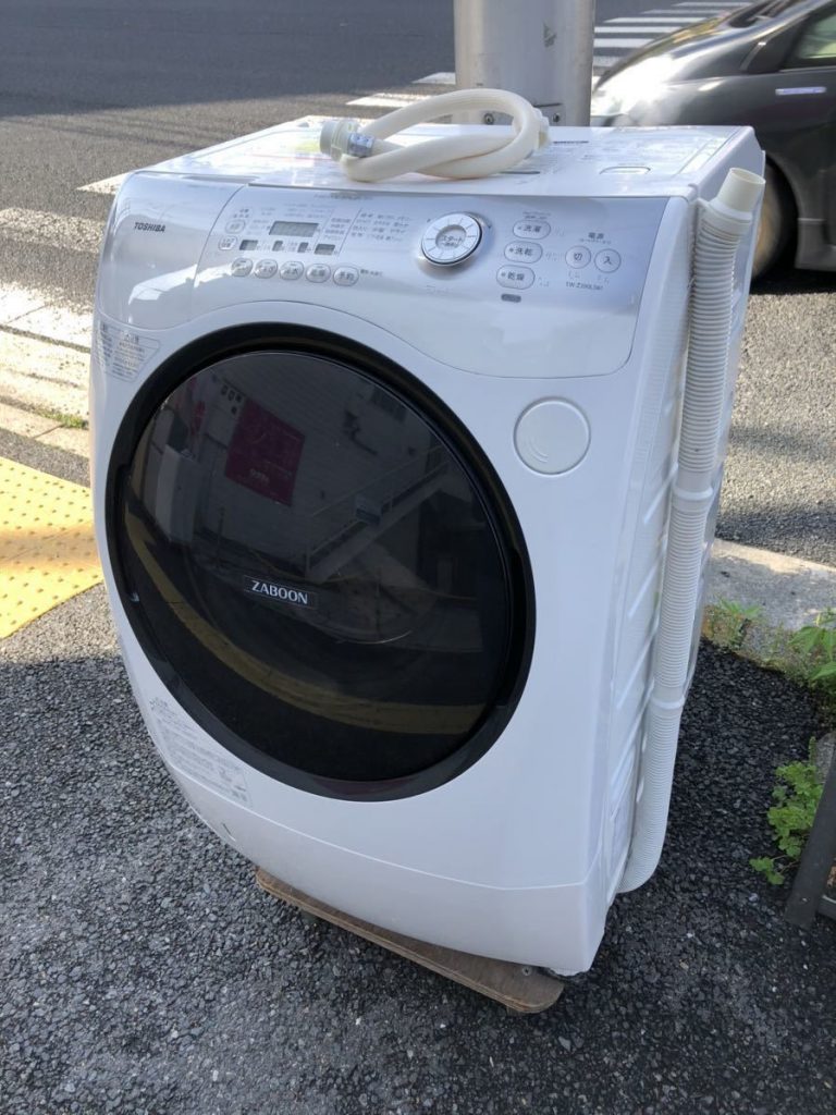 ①【超美品‼️】東芝 2019年製 8.0kg洗濯機 ZABOON(ザブーン) 44%OFF