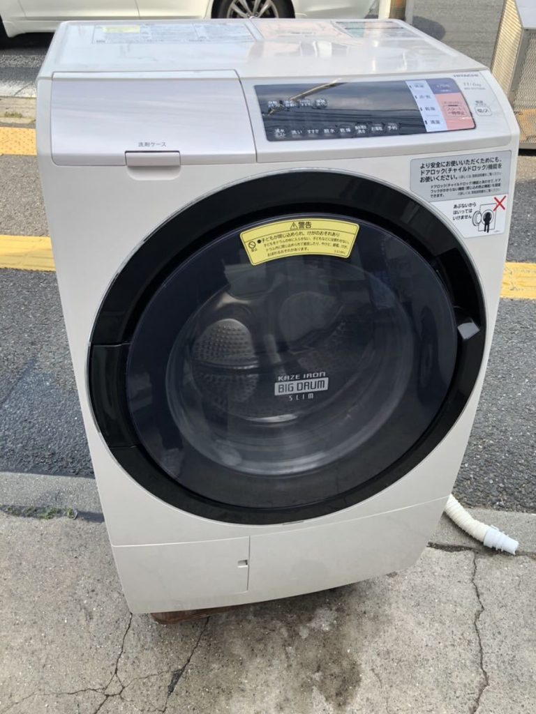 日立 HITACHI ドラム洗濯機 BD-SV110BR - 生活家電